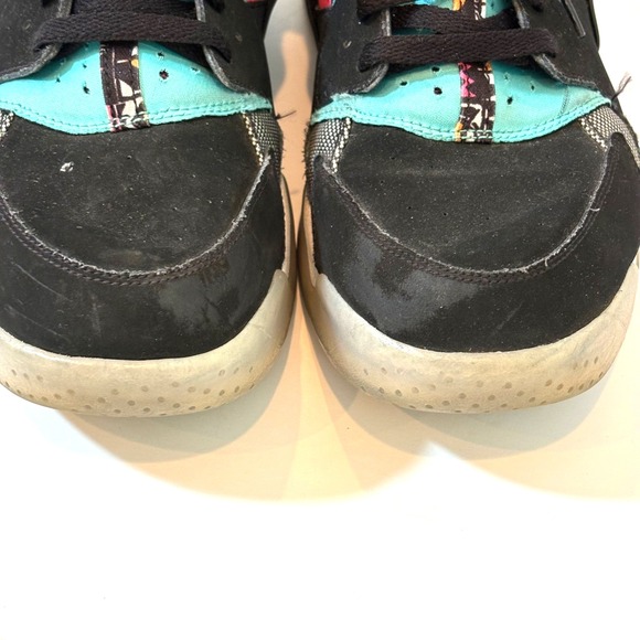 Nike Air Flight Huarache PRM Bold Berry 705005-005 Size 12 Teal Pink Black Retro - Picture 6 of 15